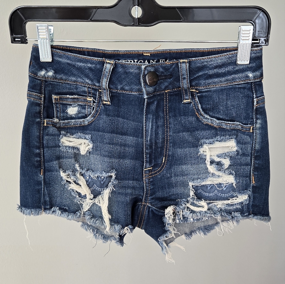 American Eagle Hi-Rise Shortie